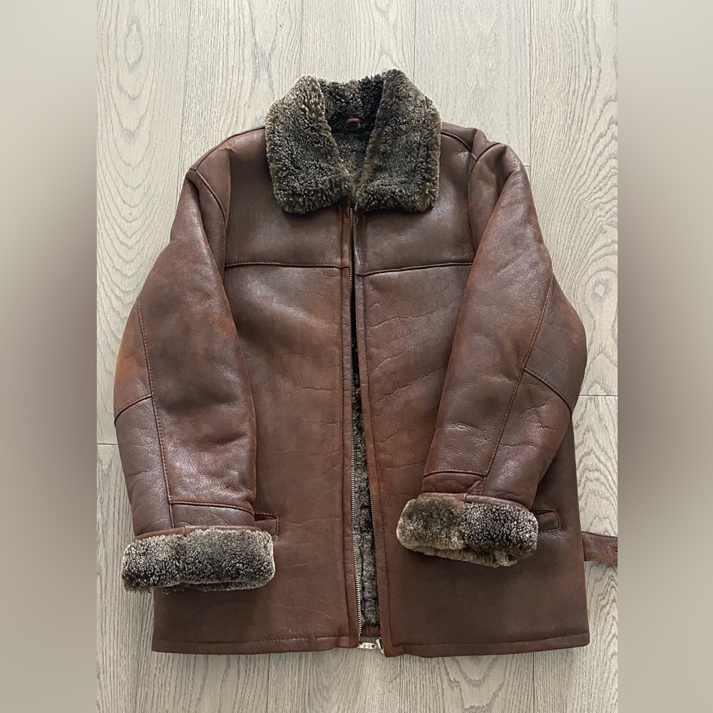Authentic Shearling Coat - Picture 2 of 7